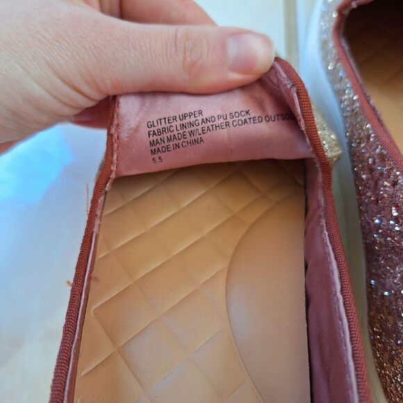 Birdies the swift pink ombre slip on 5.5 - Picture 6 of 8